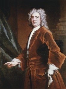 Portrait de Georg Friedrich Haendel (1685 - 1759) Jan van der Banck (actif 1re moitie du 18e). (Propriete de la ville de Hannovre).
