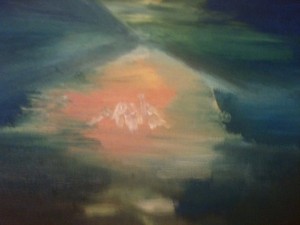 Nativité, huile sur toile, 25x30 cm, GLSG, Mai 2011