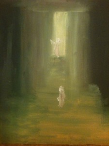  Le Fils Prodigue, huile sur toile, 25x30 cm, GLSG, Mai 2011