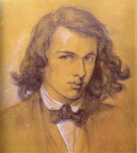 Autoportrait, 1847, Dante Gabriel Rossetti 