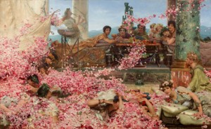 Lawrence Alma-Tadema, Les Roses d'Héliogabale, 1888, huile sur toile