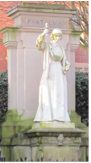 Feodora Gleichen (1861-1922) Statue de Florence Nightingale 1914, London Road (Derby), marbre