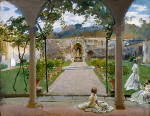 John Singer Sargent, At Torre Galli: Ladies in a Garden, 1910, Royal Academy of Art