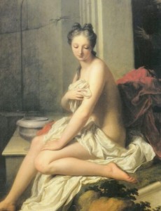 Santerre, Suzanne au Bain, 1704, Musée du Louvre