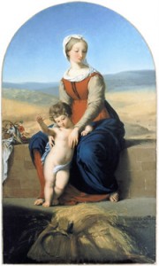 Eugène Delacroix, Vierge des Moissons, 1819