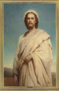 Thomas Francis Dicksee (1819-1895) Le Christ au Champ de Blé (Christ of the Cornfield) 1883, collection particulière, huile sur toile, 139.7x104.1 cm ©Christie's