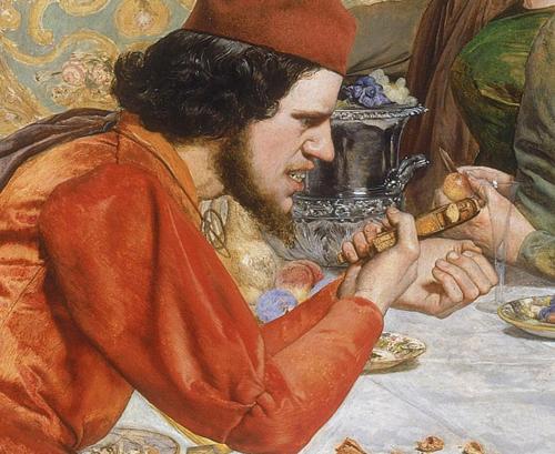 fig.1 John Everett Millais, Lorenzo et Isabella,1849, huile sur toile, 103x142.8cm ©Walker Art Gallery, Liverpool