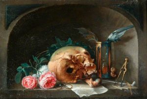 Jan Davidsz de Heem (1606-1683/84) Memento Mori, 1630-60, huile sur bois ©Museums Trust, York