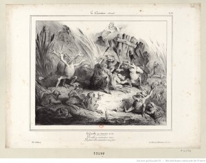 Michel Delaporte, Les Grenouilles qui demandent un Roi : [estampe] Auteur : Delaporte, Michel (1806-1872). Lithographe Éditeur : On s'abonne chez Aubert, Galerie Véro Dodat Sujet : Louis-Philippe Ier (roi des Français ; 1773-1850) Type : image fixe Type : estampe Format : 1 est. : lithographie ; 22,2 x 27,2 cm Format : image/jpeg Format : Nombre total de vues : 1 Description : Référence bibliographique : De Vinck, 12297 Description : Appartient à l’ensemble documentaire : Est19Vinck Droits : domaine public Identifiant : ark:/12148/btv1b53006265r Source : Bibliothèque nationale de France, département Estampes et photographie, RESERVE QB-370 (96)-FT4 Relation : Notice de recueil : http://catalogue.bnf.fr/ark:/12148/cb38793100j Relation : Appartient à : [Recueil. Collection de Vinck. Un siècle d'histoire de France par l'estampe, 1770-1870. Vol. 96 (pièces 12211-12336), Monarchie de Juillet] Relation : http://catalogue.bnf.fr/ark:/12148/cb415185616 Provenance : © Bibliothèque nationale de France Date de mise en ligne : 24/10/2011 
