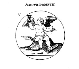 Cesare Ripa (1560?-1622) « L’Amour dompté » in Iconologie ©BnF