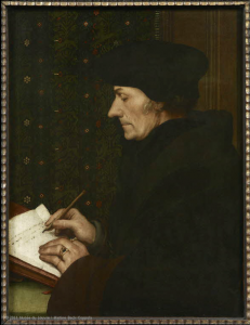 Hans HOLBEIN dit le Jeune (Augsbourg, 1497 - Londres, 1543) Erasme