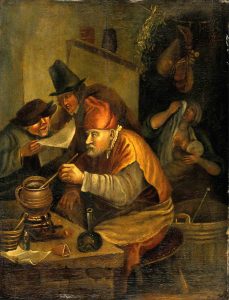 Jan Steen (1625/1626–1679) Un alchimiste ©Wellcome Library